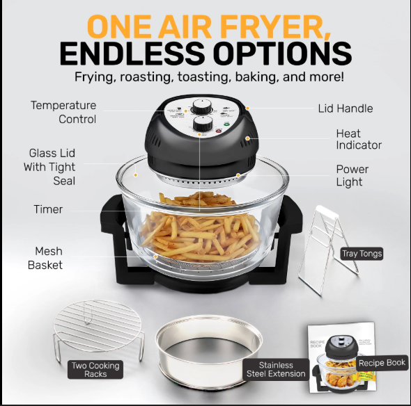 Granitestone 16QT Extra Large Air Fryer
